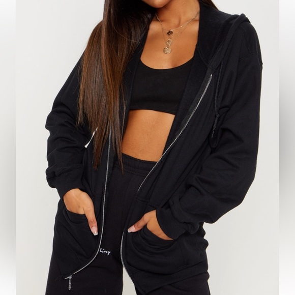 Black zip up - Picture 1 of 4